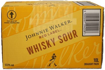 Johnnie Walker Whisky Sour BIB Doos 10 ltr 12,5%