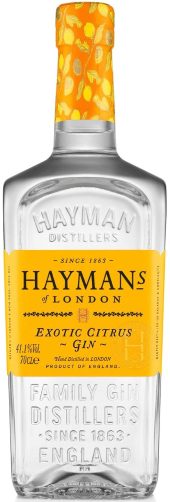 Hayman's Exotic Citrus Gin Fles 70 cl 41,1%