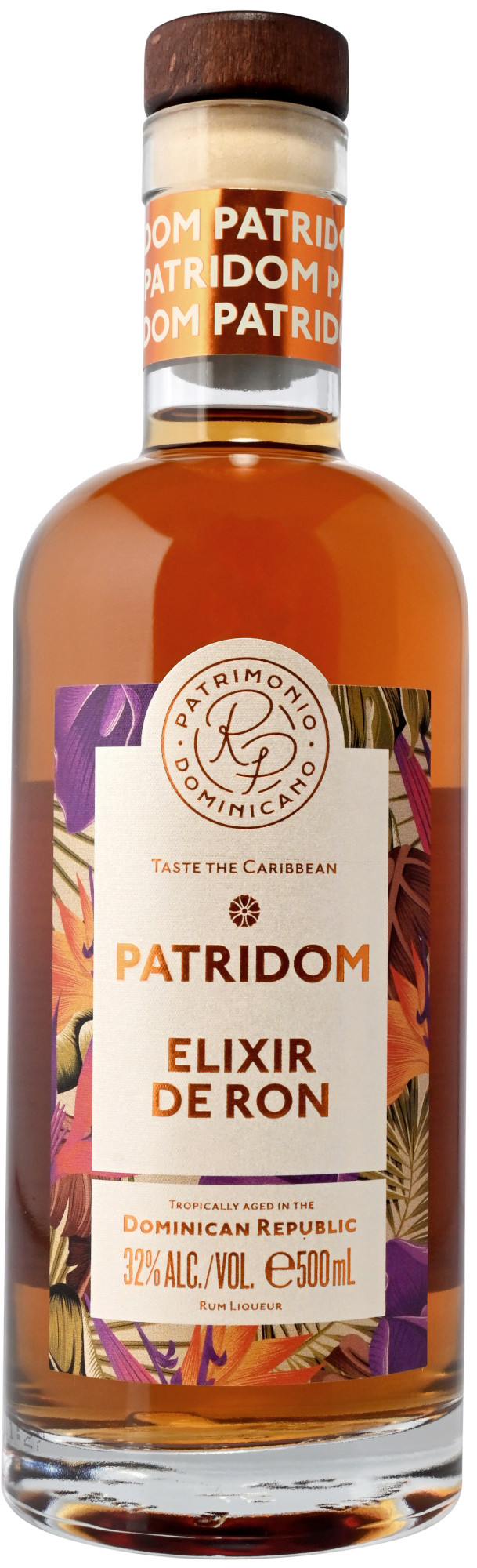Patridom Elixir de Ron 5Y Fles 50 cl 32%