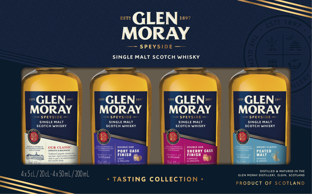 Glen Moray Mini 4-Pack 4x5 cl 40%