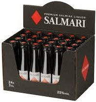 Salmari Salmiak Likeur mini Doos 24x3 cl 25%