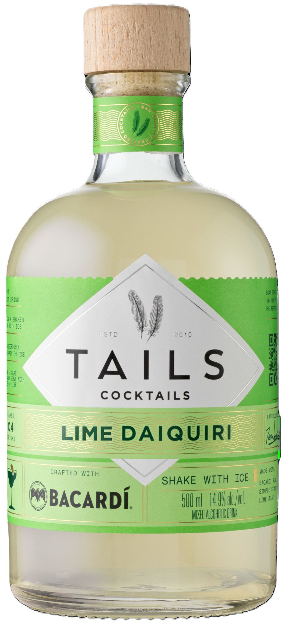 Tails Cocktails Lime Daiquiri Fles 50 cl 14,9%