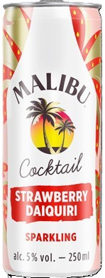 Malibu Strawberry Daiquiri blik Tray 12x25 cl 5%