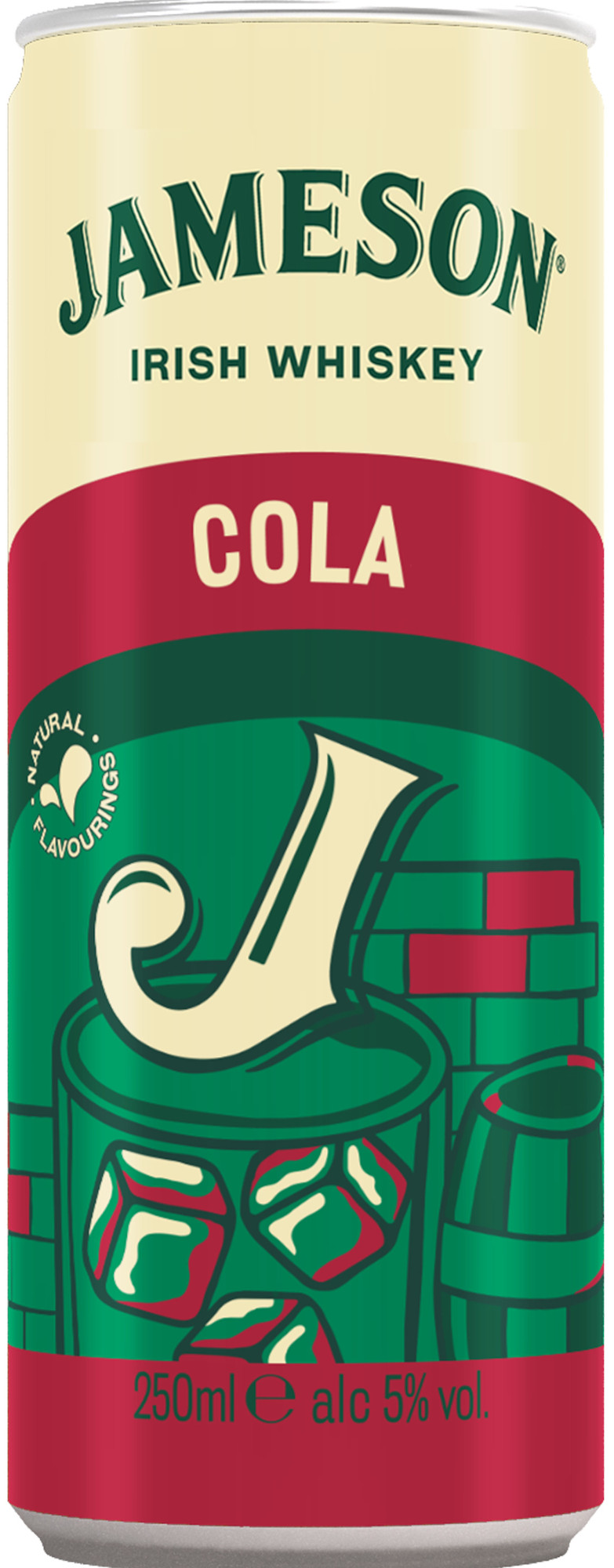 Jameson  Cola blik Tray 12x25 cl 5%