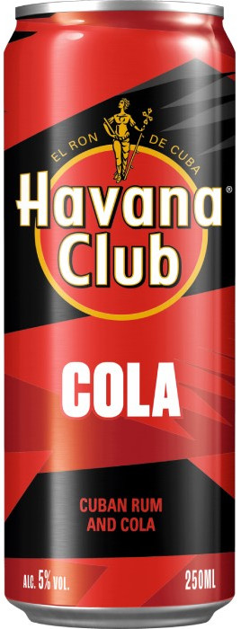 Havana Club  Cola blik Tray 12x25 cl 5%