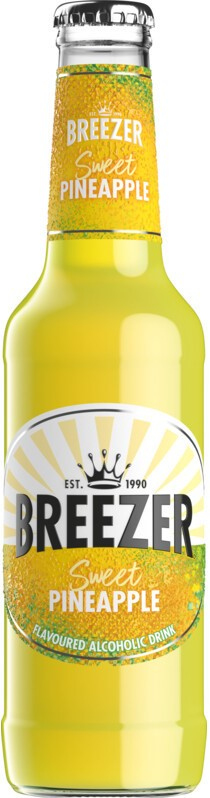 Breezer Pineapple Tray 12x27.5 4%