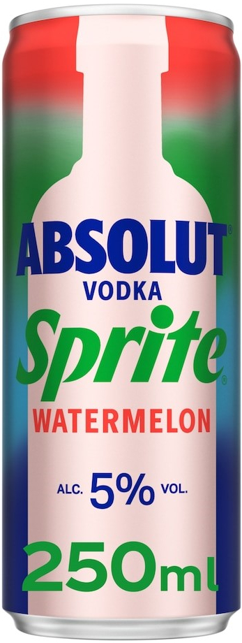 Absolut Sprite Pineapple blik Tray 12x25 cl 5%