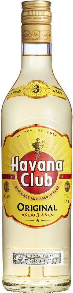 Havana Club Anejo 3Y Fles 70 cl 37,5%