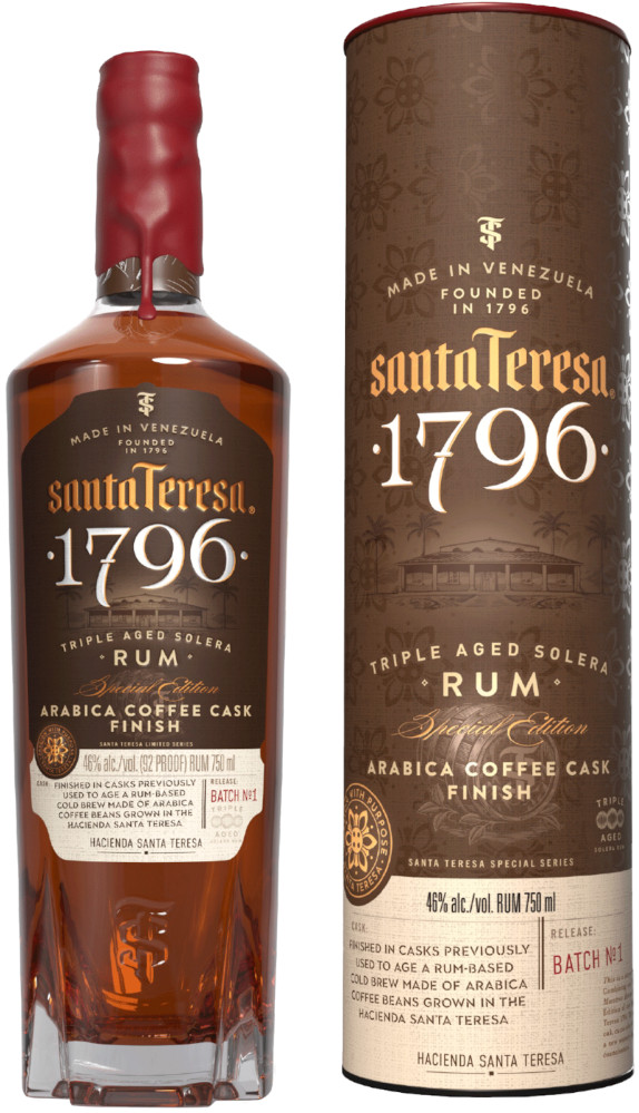 Santa Teresa 1796 Arabica Cof. Cask Fles 70 cl 46%