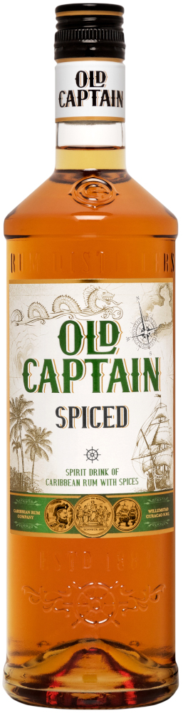 Old Captain Spiced Fles 70 cl 35%