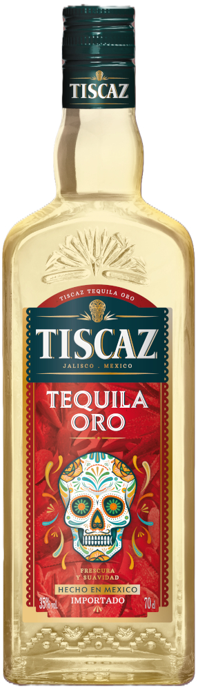 Tequila Tiscaz Gold Fles 70 cl 35%