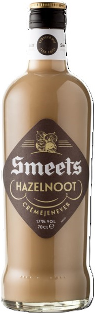 Smeets Hazelnoot Cream Fles 70 cl 17%