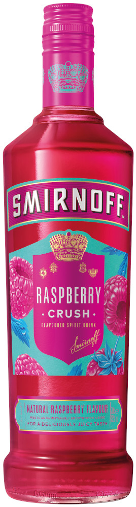 Smirnoff Raspberry Crush Fles 70 cl 25%