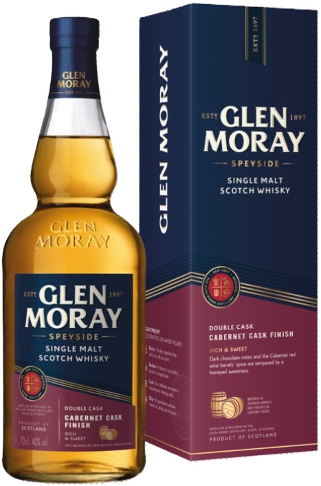 Glen Moray Cabernet Cask Finish GB Fles 70 cl 40%
