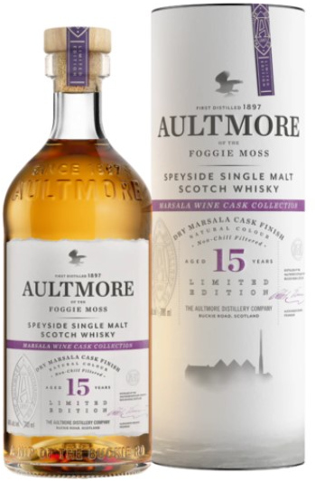 Aultmore 15Y Ruby Marsala Fles 70 cl 46%
