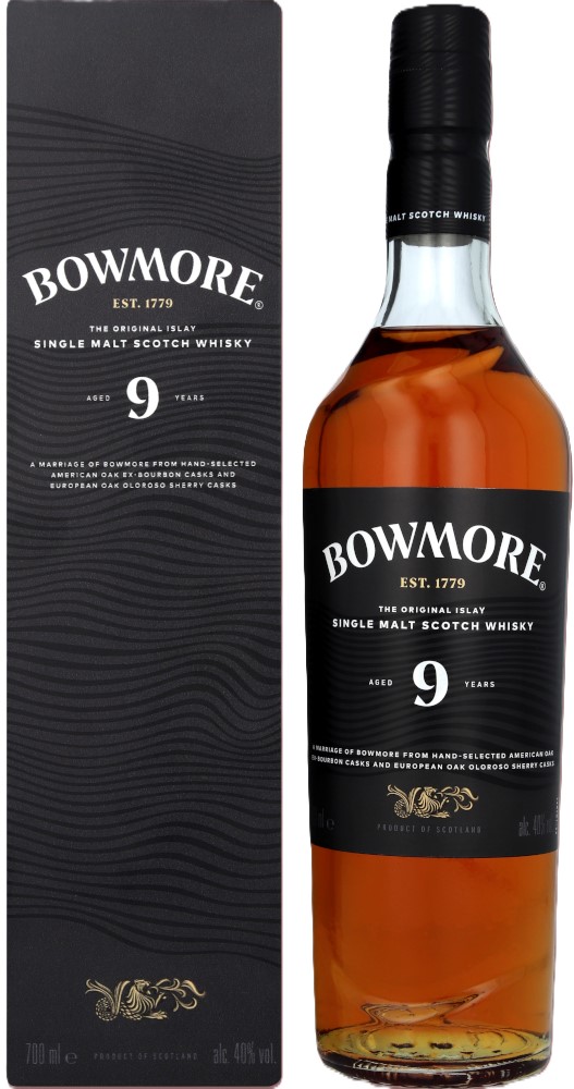 Bowmore Islay Malt 9Y Fles 70 cl 40%