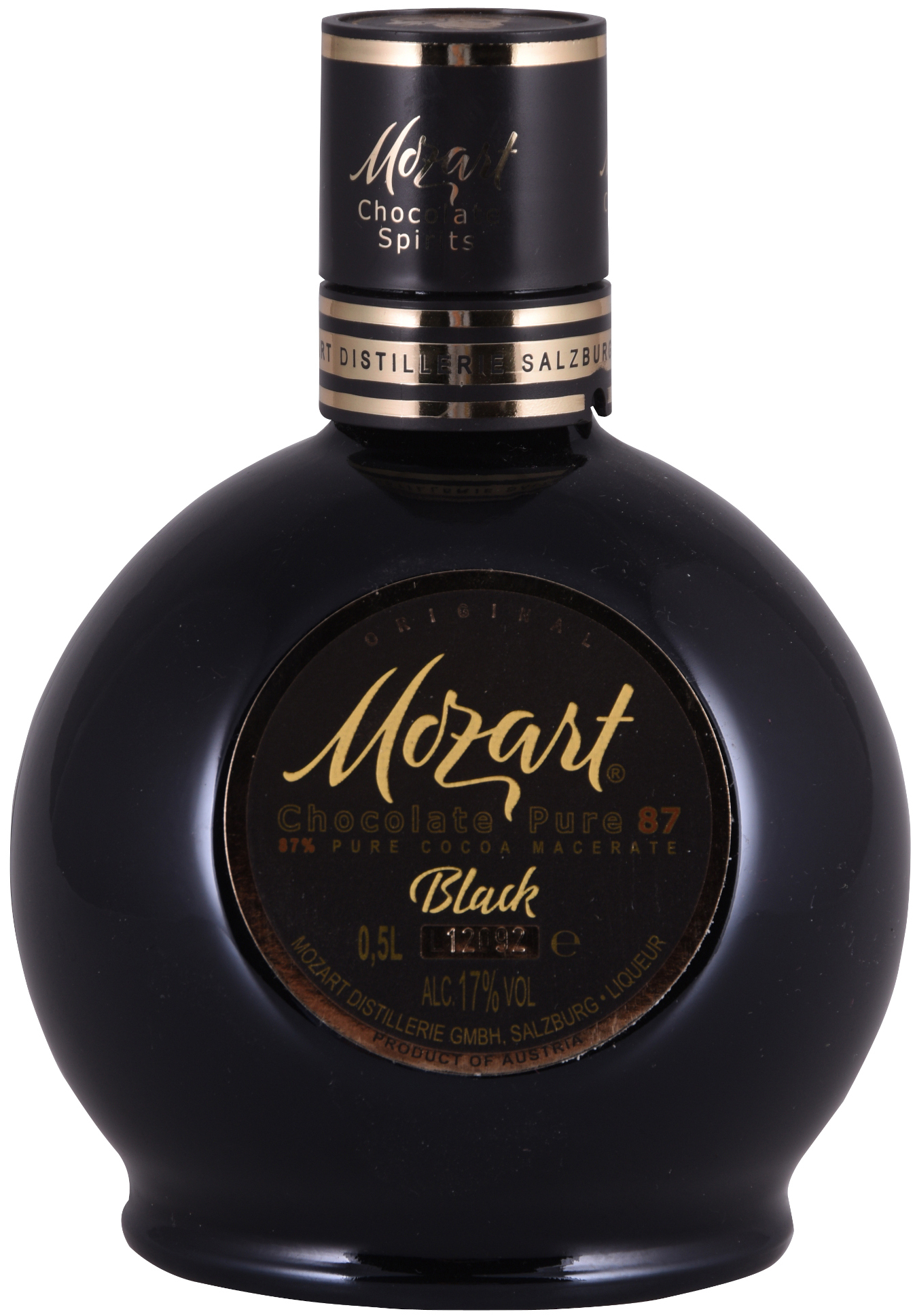 Mozart Dark Chocolate Fles 50 cl 17%
