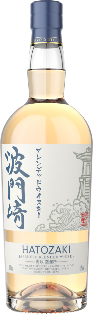 Hatozaki Blended Japanese Whisky Fles 70 cl 40%
