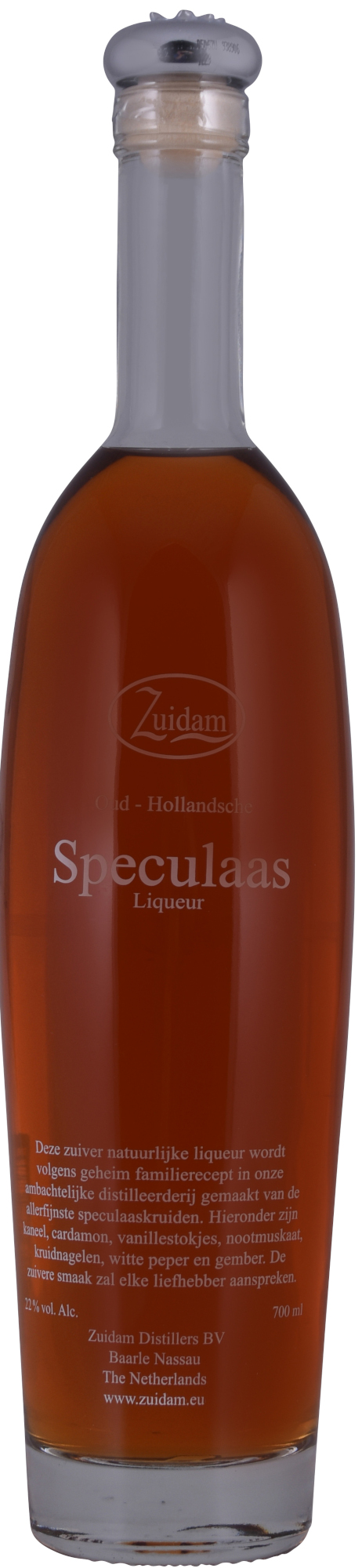 Zuidam Speculaaslikeur Fles 70 cl 22%