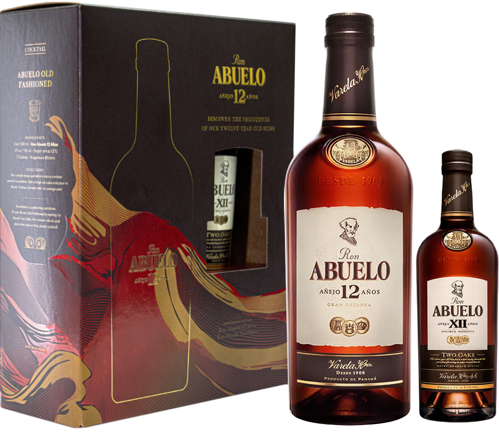 Ron Abuelo 12Y GV  Fles 70 + 20 cl 40%