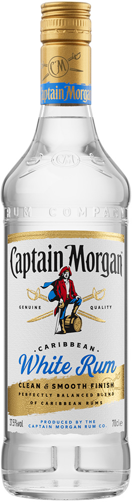 Captain Morgan White Rum Fles 70 cl 37,5%