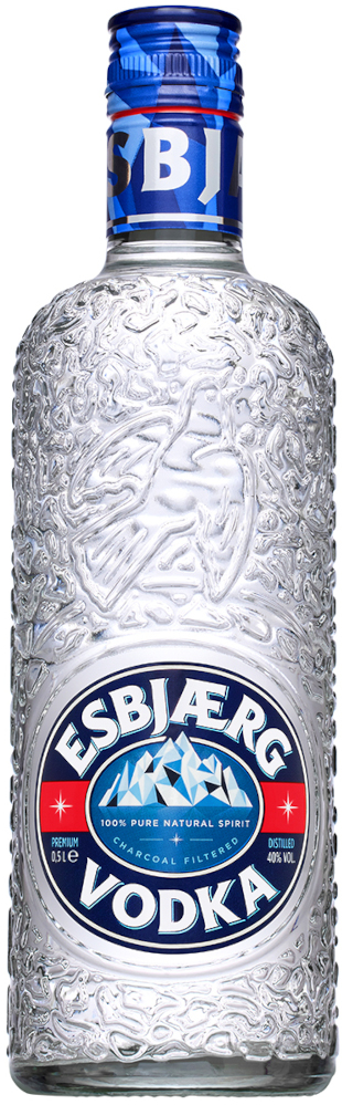 Esbjaerg Wodka Fles 50 cl 40%