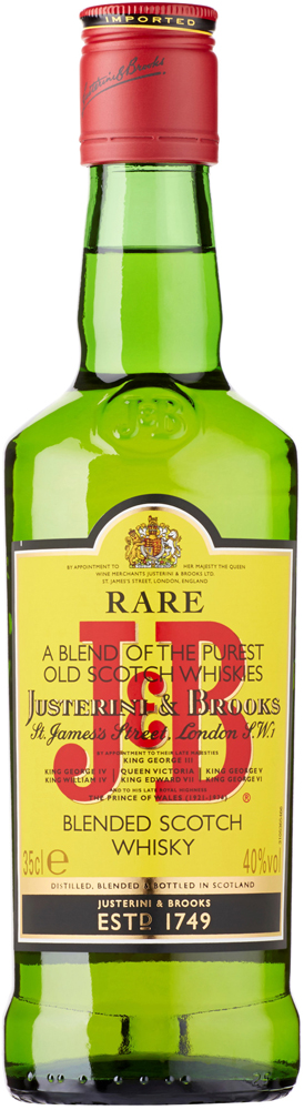J  B Justerini  Brooks Fles 35 cl 40%