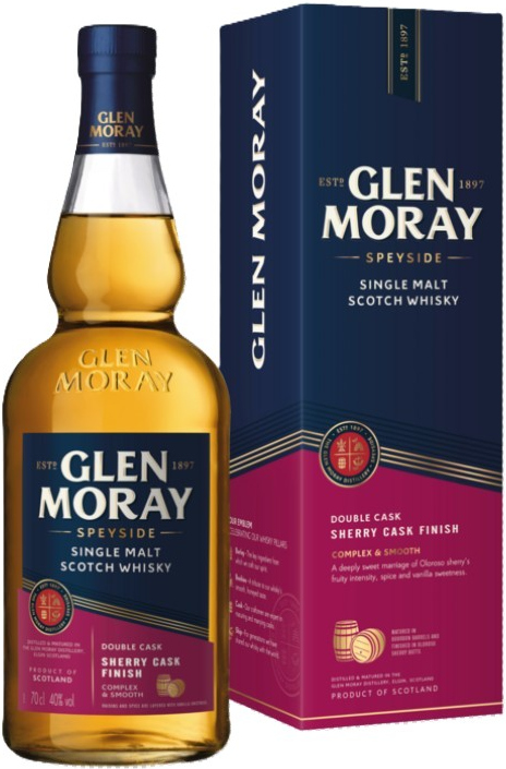 Glen Moray Sherry Cask Fin Fles 70 cl 40%