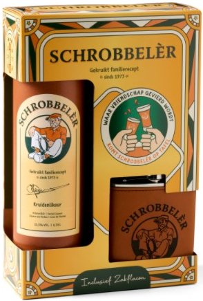 Schrobbeler GV + Zakflacon Fles 70 cl 21,5%