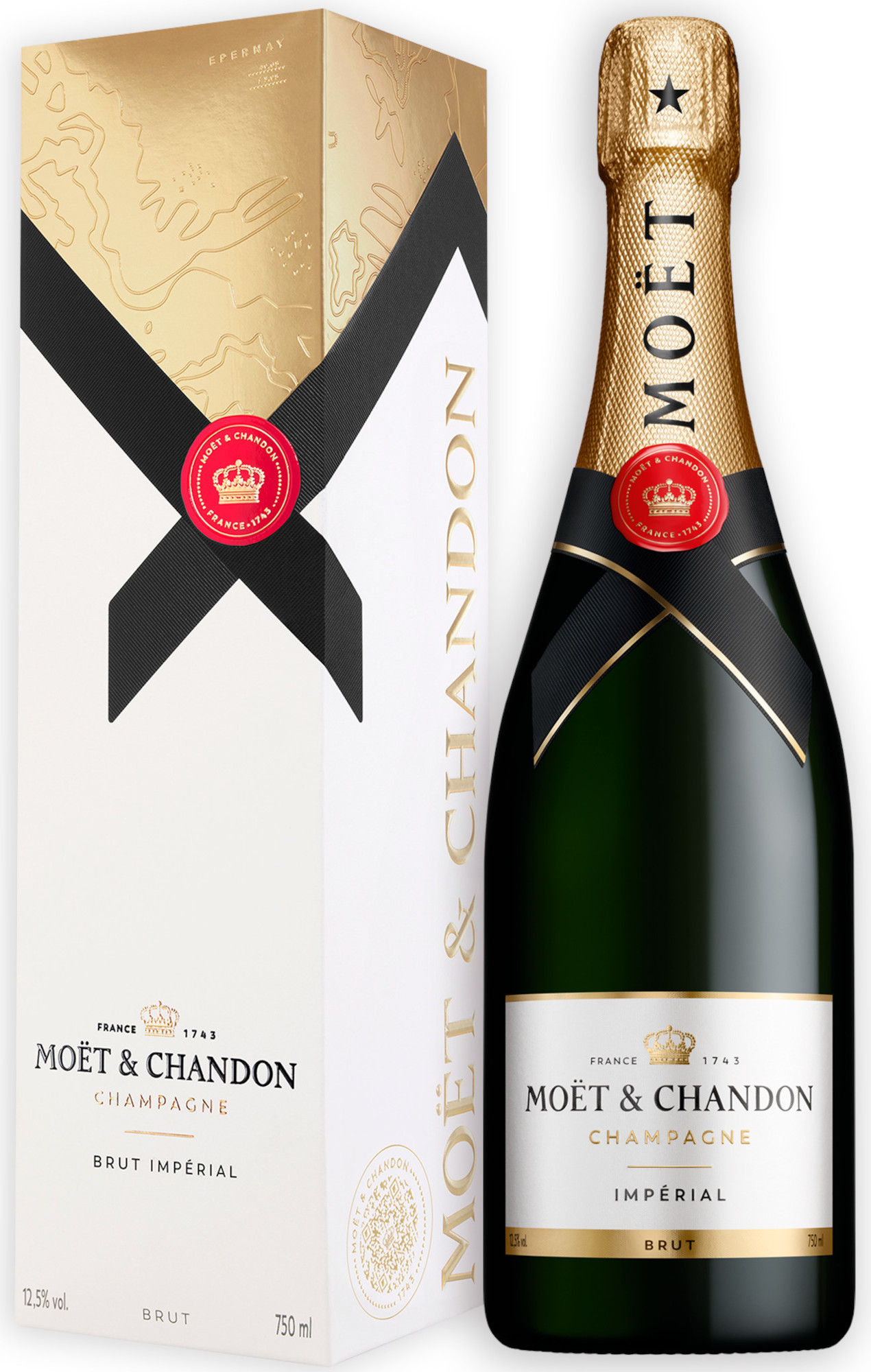 Moet  Chandon Brut GB Fles 75 cl 12,5%