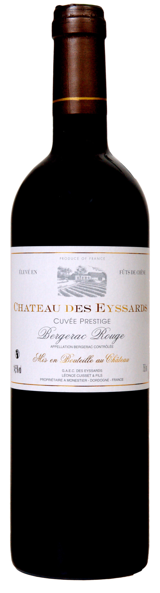 Chateau des Eyssards Rouge Fles 75 cl 12,5%