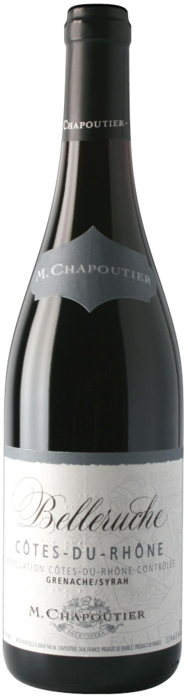 M.Chapoutier Belleruche Rouche Fles 75 cl 14,5%