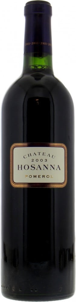 Chateau Hosanna Pomerol 2003 Fles 75 cl 12%