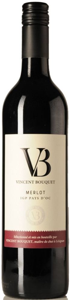 Vincent Bouquet Merlot Fles 75 cl 14,5%