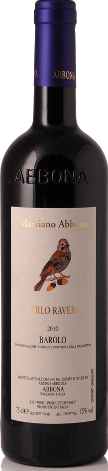Barolo Terlo Ravera Abbona  Fles 75 cl 14,5%
