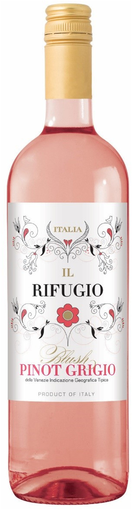 Il Rifugio Pinot Grigio Siciliane Fles 75 cl 12%