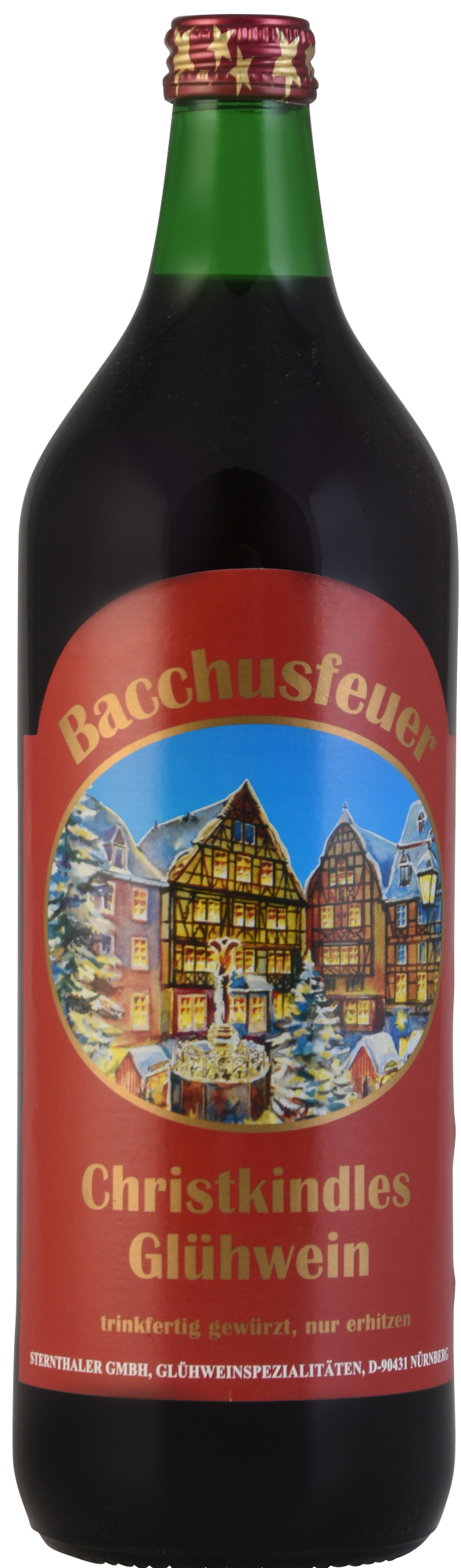 Glühwein Bacchusfeuer Fles 100 cl 8,5%