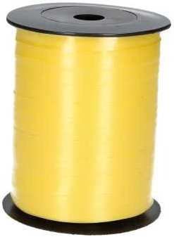Krullint 10 mm pastel geel Rol 1x250 mtr