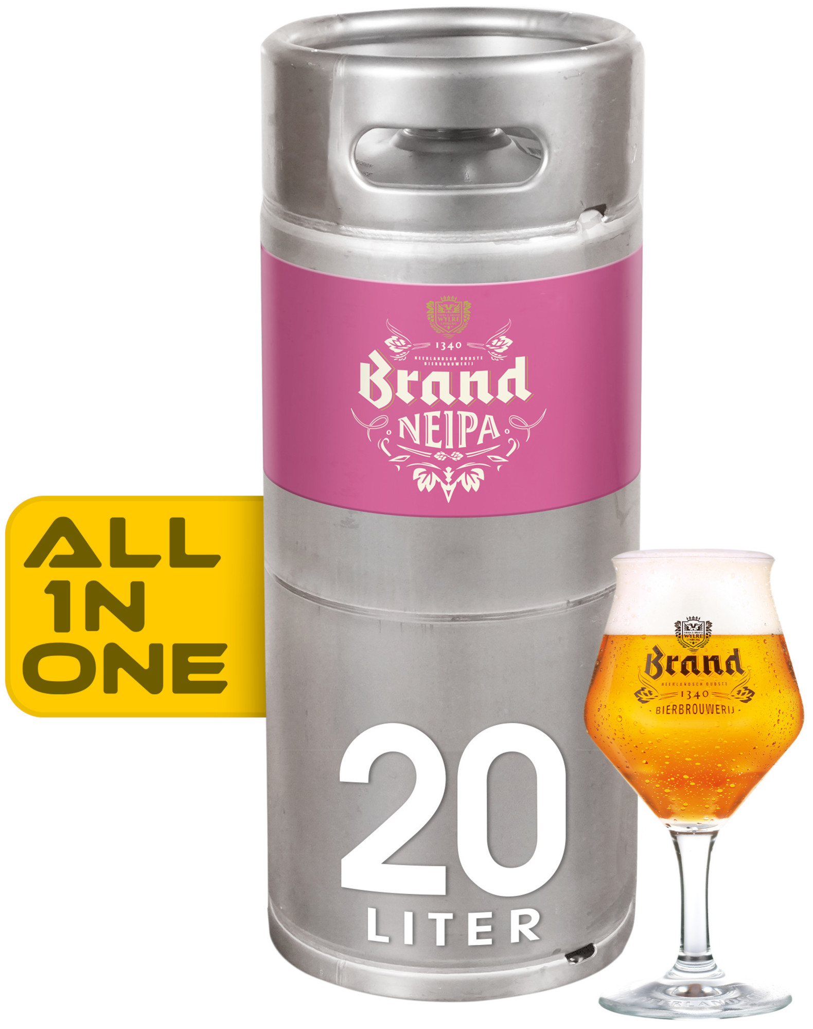 Brand NEIPA AIO Fust 20 ltr 5%