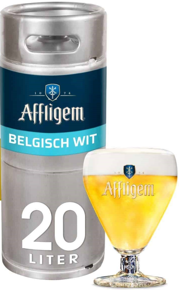 Affligem Belgisch Wit AIO Fust 20 ltr 4,8%