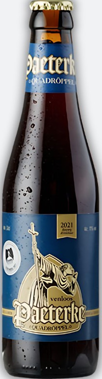 Paeterke Quadrupel Doos 12x33 cl 9%