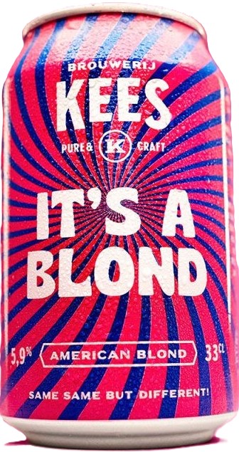 Kees It's A Blond blik Doos 12x33 cl 5,9%