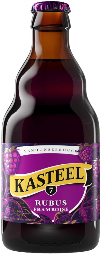 Kasteel Rubus Framboise 0.0% Krat 24x33 cl