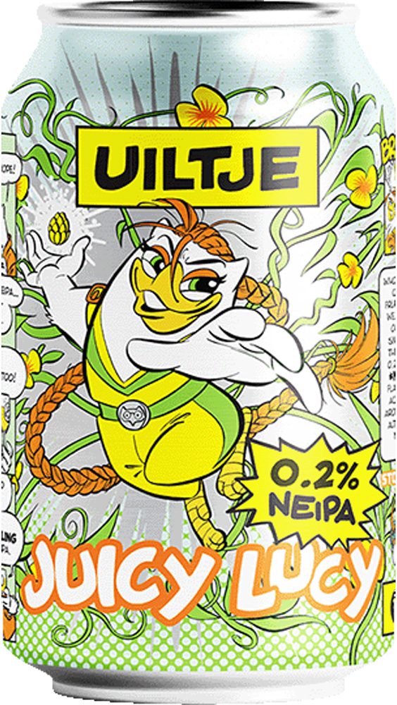 Uiltje Juicy Lucy NEIPA blik Doos 12x33 cl 0,2%