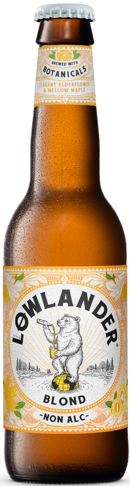 Lowlander Blond Non Alc. Doos 12x33 cl 0,3%