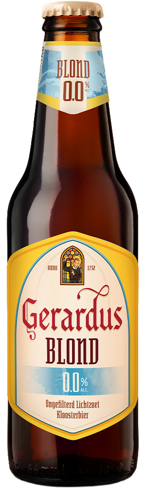 Gerardus Kloosterbier Blond 0.0% Krat 24x30 cl