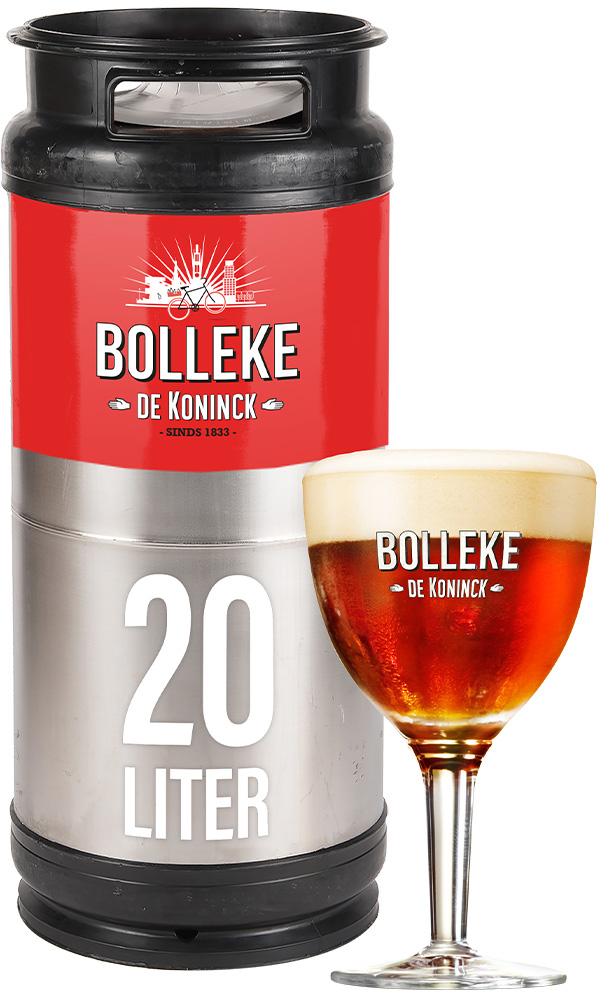 De Koninck Bolleke Fust 20 ltr 5,2%