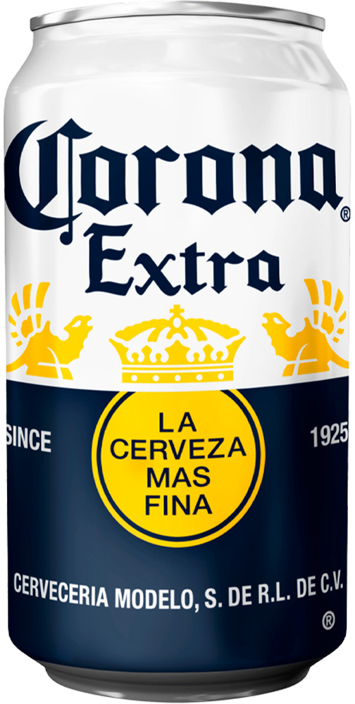 Corona Beer blik Tray 4x6x33 cl 4,5%