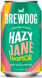 Brewdog Hazy Jane Tropical blik Tray 6x4x33 cl 5%