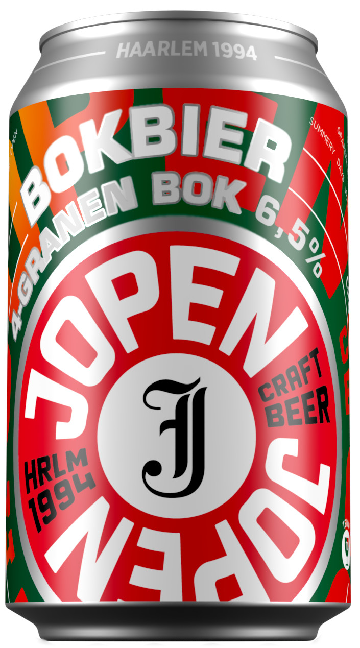 Jopen 4 Granenbok blik Doos 12x33 cl 6,5%